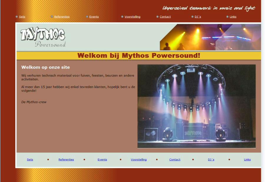 Website Mythos Powersound